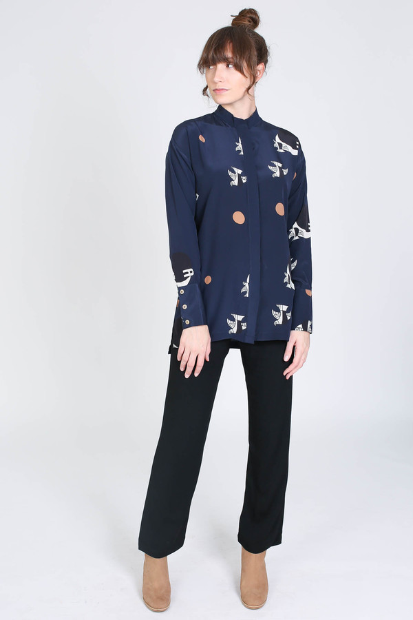 Delfina Balda Luna button up in dos lunas Delfina Balda Luna button up in dos lunas
