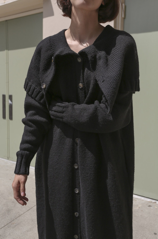 A Détacher Kitty Sweater Dress in Black A Détacher Kitty Sweater Dress in Black