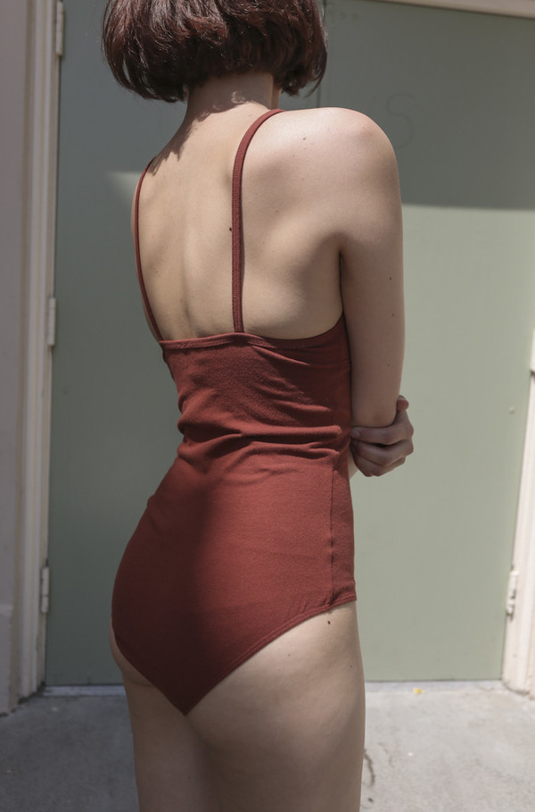Botanica Workshop Hina Bodysuit in Sumac Botanica Workshop Hina Bodysuit in Sumac