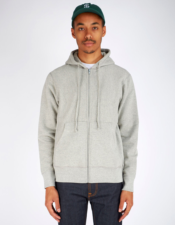 Men's Still Life Zip Hoodie Heather Grey Men's Still Life Zip Hoodie Heather Grey
