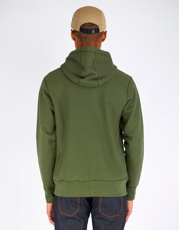Men's Still Life Zip Hoodie Olive Men's Still Life Zip Hoodie Olive