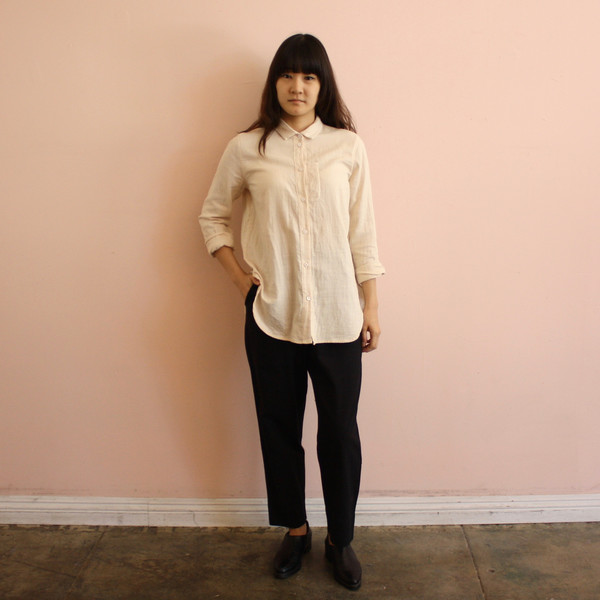 wrk-shp atelier shirt - blush wrk-shp atelier shirt - blush