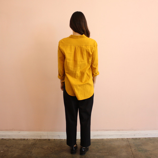 wrk-shp atelier shirt - persimmon wrk-shp atelier shirt - persimmon