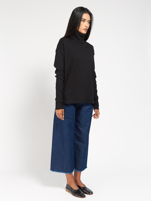 Kowtow Rib Roll Neck Top Kowtow Rib Roll Neck Top
