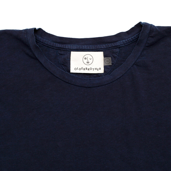 Olderbrother Hand Me Down - Anti-fit Tee - Dark Indigo Olderbrother Hand Me Down - Anti-fit Tee - Dark Indigo