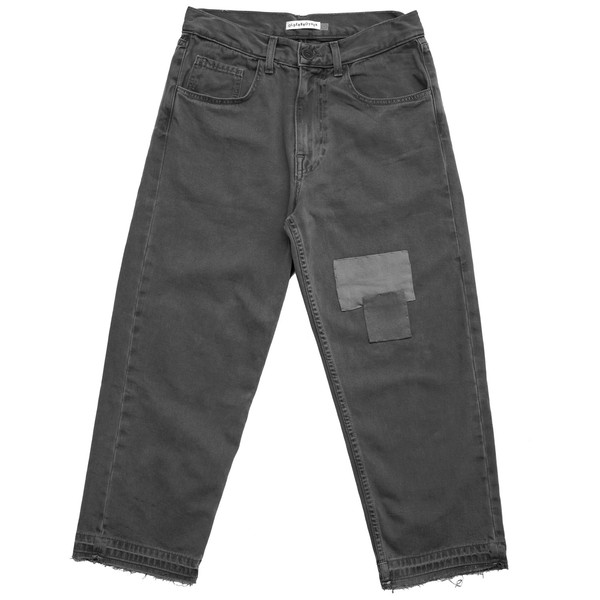 Olderbrother Patched Denim Five Pocket - Gray Olderbrother Patched Denim Five Pocket - Gray