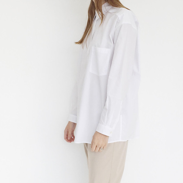 Sherie Muijs Shirt No. 18 - Chalk Sherie Muijs Shirt No. 18 - Chalk