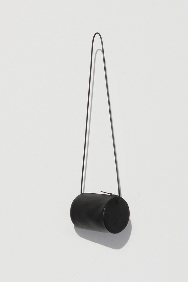 Building Block Leather Cylinder Sling - Black Building Block Leather Cylinder Sling - Black