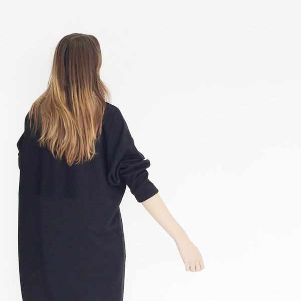 Oversized Black Tunic Oversized Black Tunic