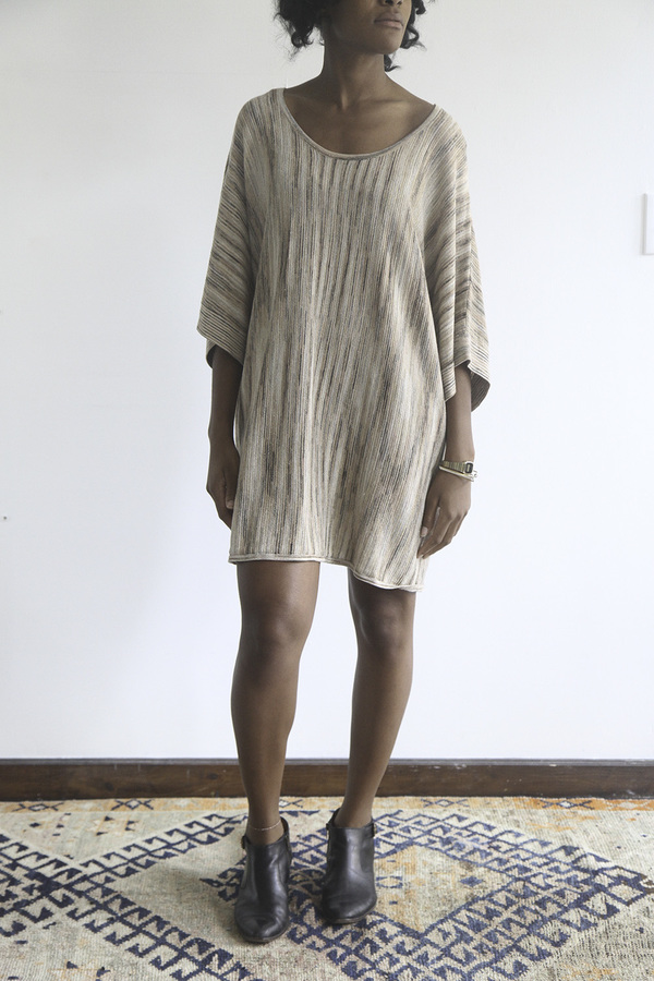 The Shudio Vintage Wide Spacedye Sweater Dress The Shudio Vintage Wide Spacedye Sweater Dress