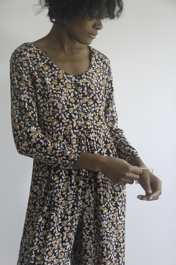 The Shudio Vintage Floral Jumpsuit The Shudio Vintage Floral Jumpsuit