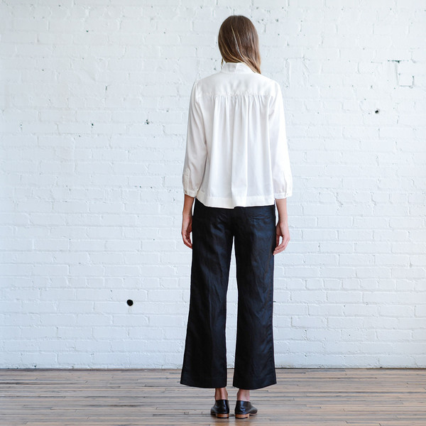 Horses Atelier High Collar Blouse Horses Atelier High Collar Blouse