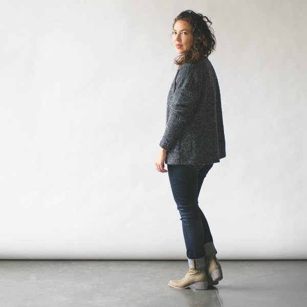 Make It Good Pebble Knit Cardigan in Blue Make It Good Pebble Knit Cardigan in Blue