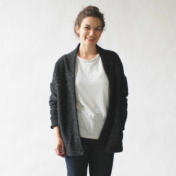 Make It Good Pebble Knit Cardigan in Blue Make It Good Pebble Knit Cardigan in Blue