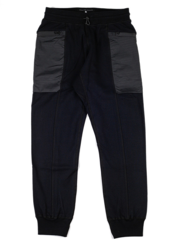 Men's Reigning Champ Sweatpant Hybrid Terry/Honeycomb Black Men's Reigning Champ Sweatpant Hybrid Terry/Honeycomb Black