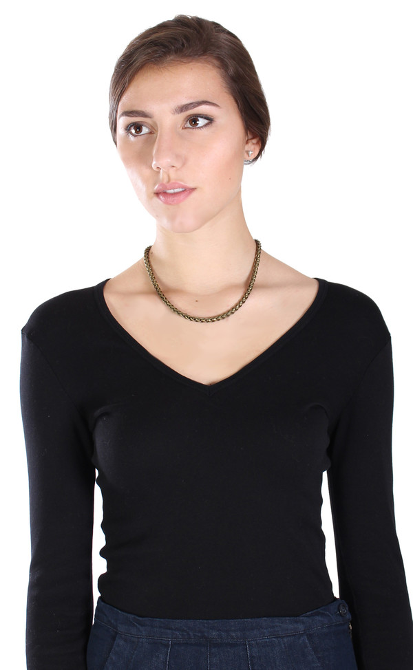 Grayling Nina Necklace in Antique Brass Grayling Nina Necklace in Antique Brass