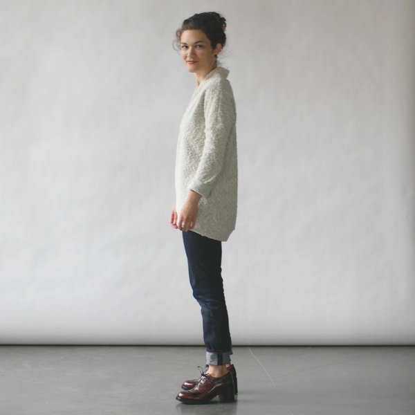 Make It Good Pebble Knit Tunic in Cream Make It Good Pebble Knit Tunic in Cream