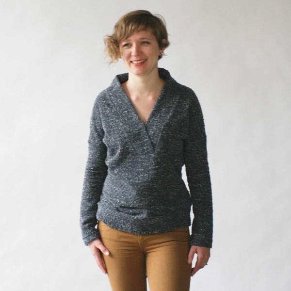 Make It Good Pebble Knit Tunic in Blue Make It Good Pebble Knit Tunic in Blue