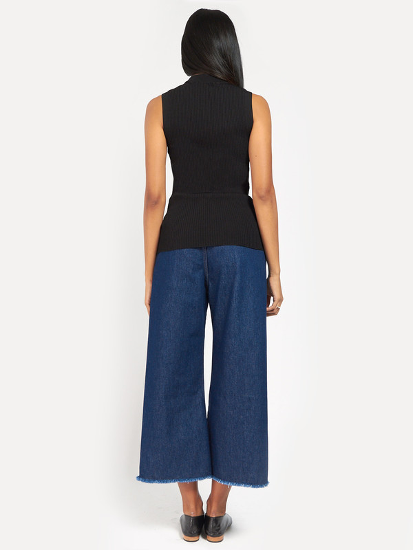 Pari Desai Leila Mock Neck Black Pari Desai Leila Mock Neck Black