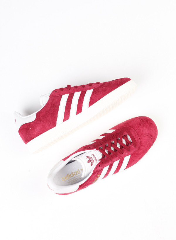 Men's Adidas Gazelle Burgundy Men's Adidas Gazelle Burgundy