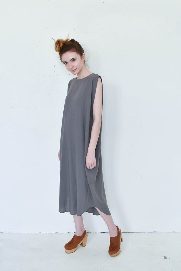 7115 By Szeki Signature Reversible Maxi In Grey 7115 By Szeki Signature Reversible Maxi In Grey