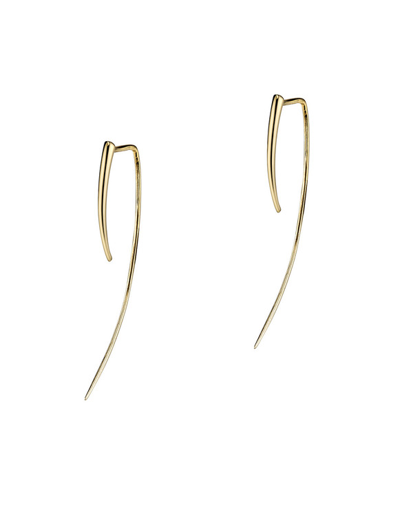 Gabriela Artigas XL Infinite Tusk Earrings in 14K Gold Gabriela Artigas XL Infinite Tusk Earrings in 14K Gold