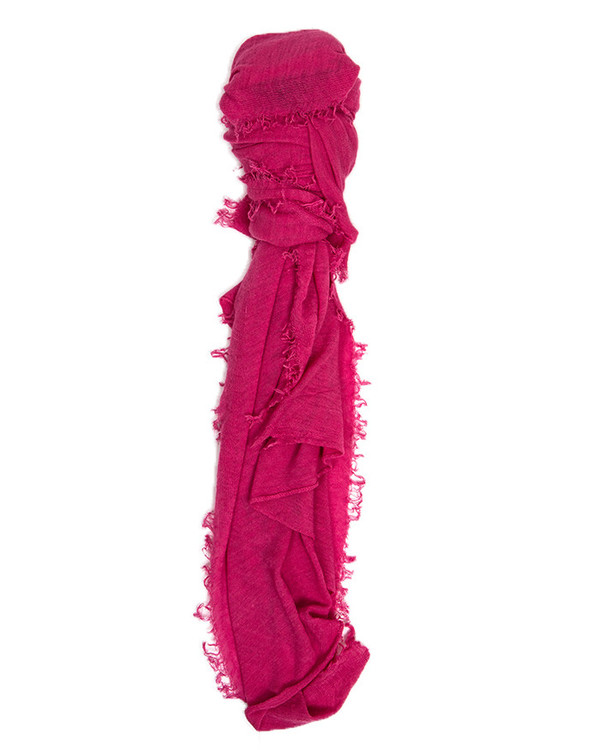 Grisal Isola Cashmere + Silk Scarf in Hot Pink Grisal Isola Cashmere + Silk Scarf in Hot Pink