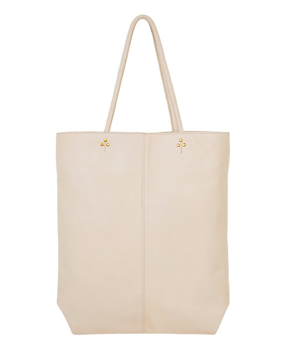 Jerome Dreyfuss Dario Tote in Creme Lambskin Jerome Dreyfuss Dario Tote in Creme Lambskin