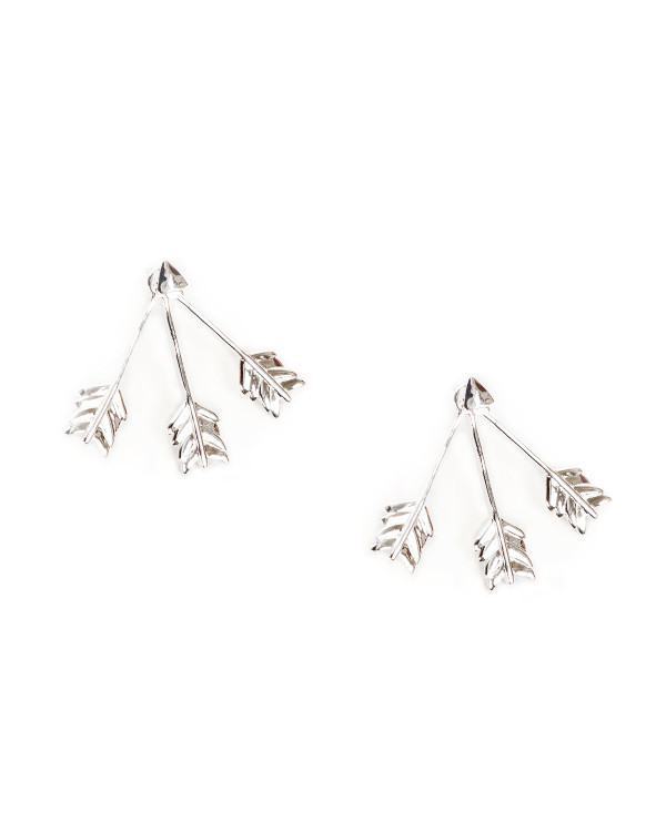 Pamela Love Triple Arrow Ear Jacket in Sterling Silver Pamela Love Triple Arrow Ear Jacket in Sterling Silver