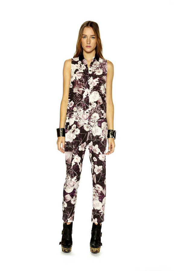 Something Else Space Floral Pants Something Else Space Floral Pants