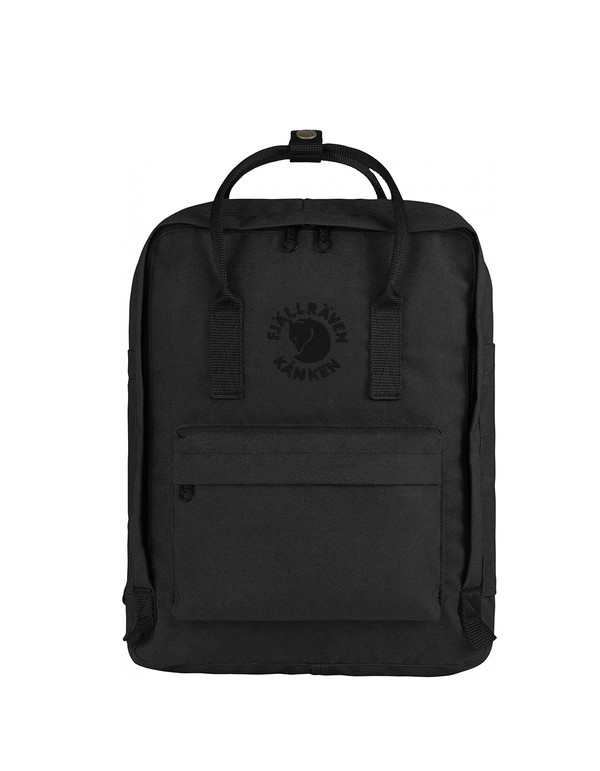 Fjallraven Re-Kanken Backpack Black Fjallraven Re-Kanken Backpack Black