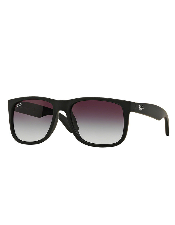 Ray-Ban Justin Sunglasses Black Rubber Ray-Ban Justin Sunglasses Black Rubber