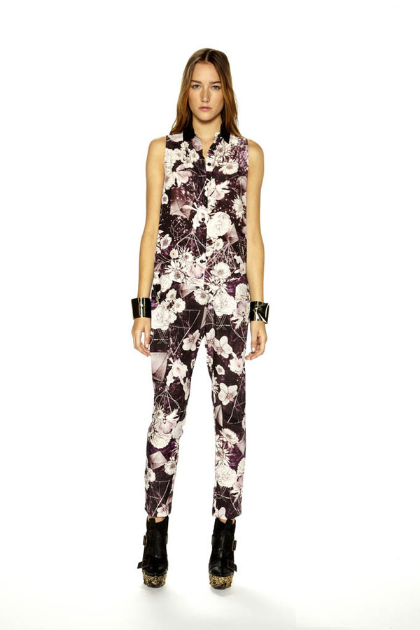Something Else Space Floral Shirt Something Else Space Floral Shirt