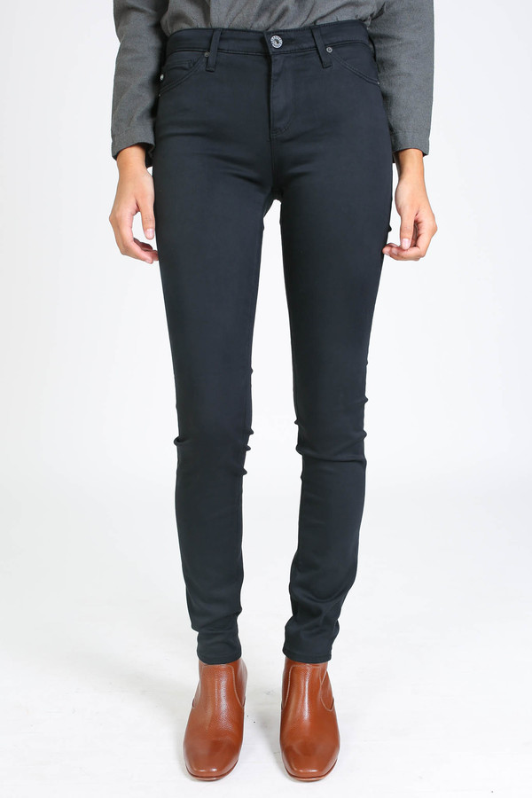 AG Jeans Sateen Prima in Super Black AG Jeans Sateen Prima in Super Black