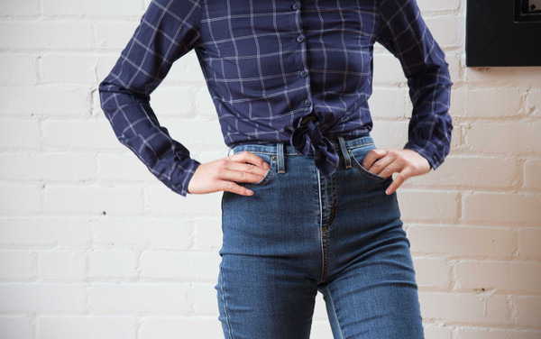 Betina Lou Jess Blouse - Navy Betina Lou Jess Blouse - Navy