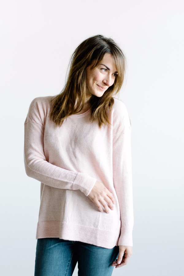 Poppy + Pima Sally Pullover // Pink Poppy + Pima Sally Pullover // Pink