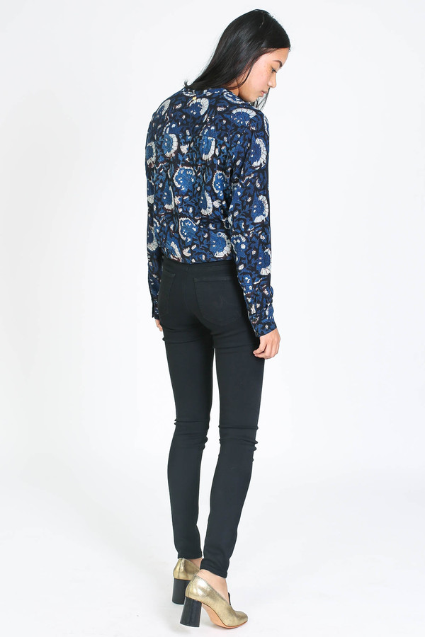 AG Jeans Farrah jean in super black AG Jeans Farrah jean in super black