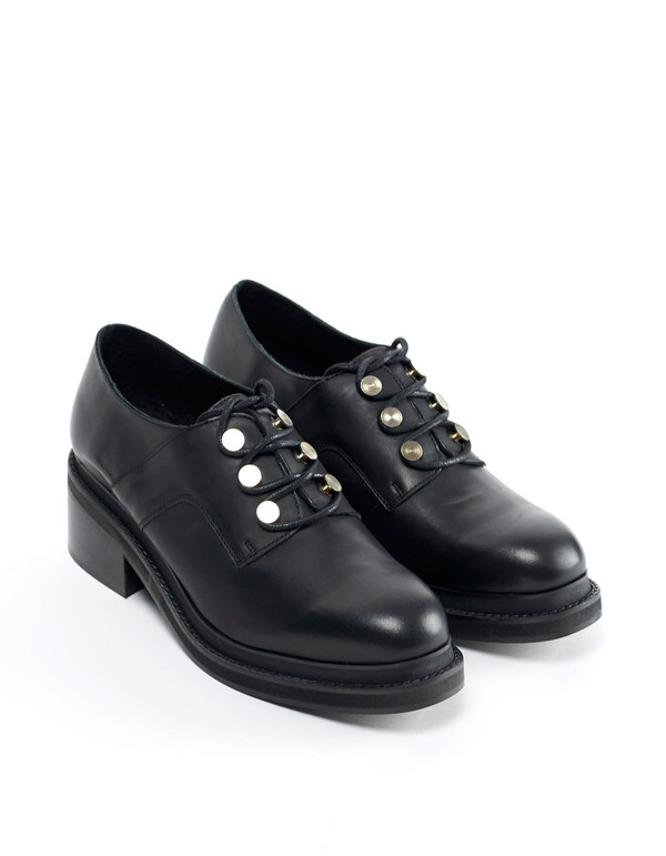Miista Carey Lace-Up Boot Black Miista Carey Lace-Up Boot Black
