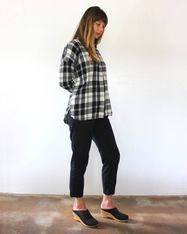 Esby STELLA L/S BUTTON DOWN - PLAID Esby STELLA L/S BUTTON DOWN - PLAID