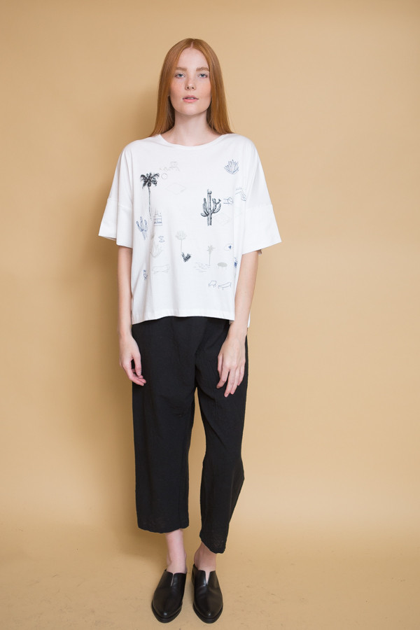 Kowtow On the Road Top - White Kowtow On the Road Top - White