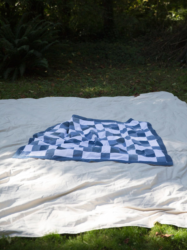 DUO NYC Denim Patch Quilt DUO NYC Denim Patch Quilt