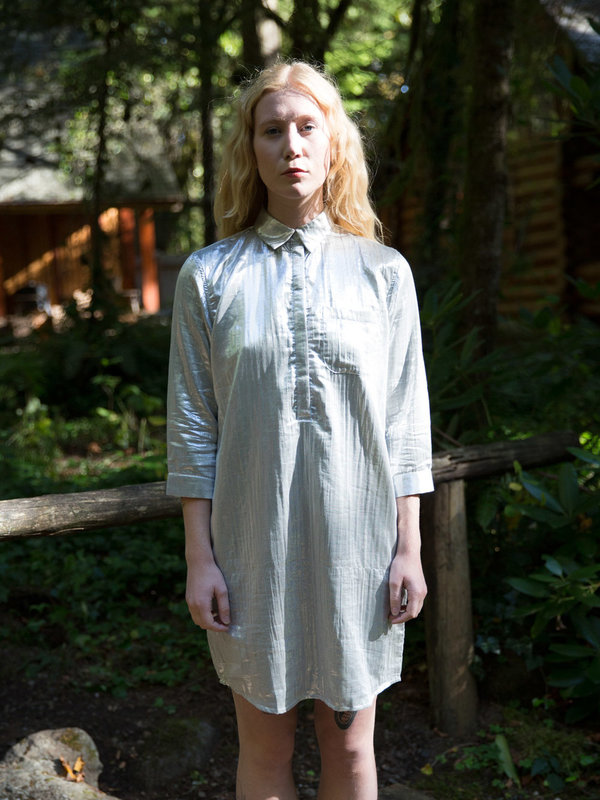Wray Silver Painter Dress Wray Silver Painter Dress