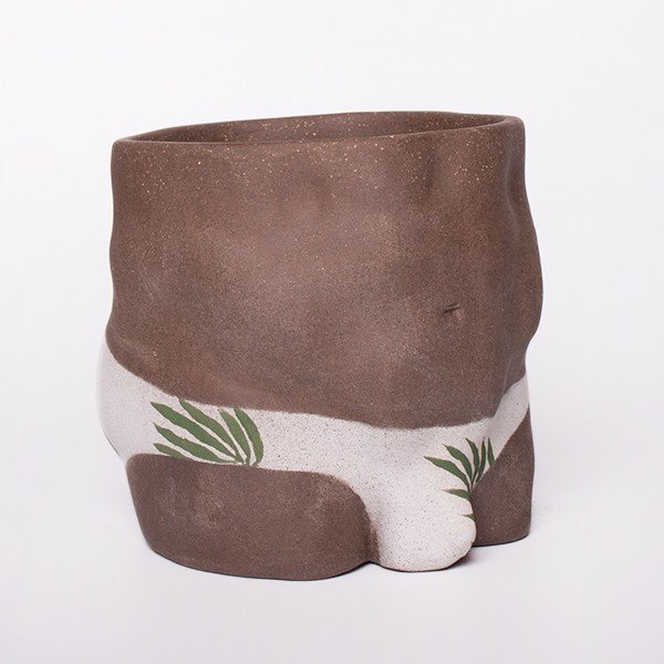 Group Partner "Dark Leaves Boy" Pot Group Partner "Dark Leaves Boy" Pot