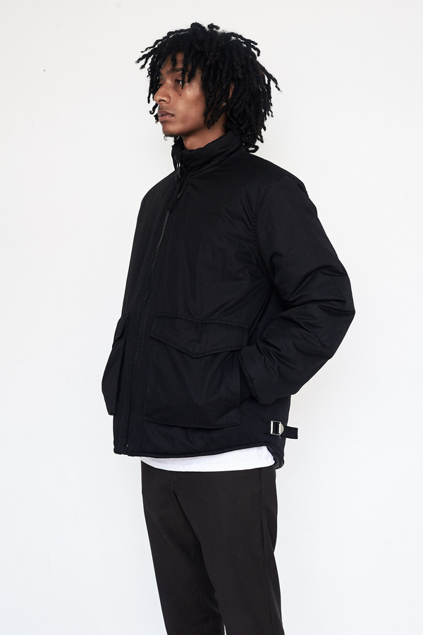 Men's Our Legacy Cotton Puffed Funnel Jacket Men's Our Legacy Cotton Puffed Funnel Jacket
