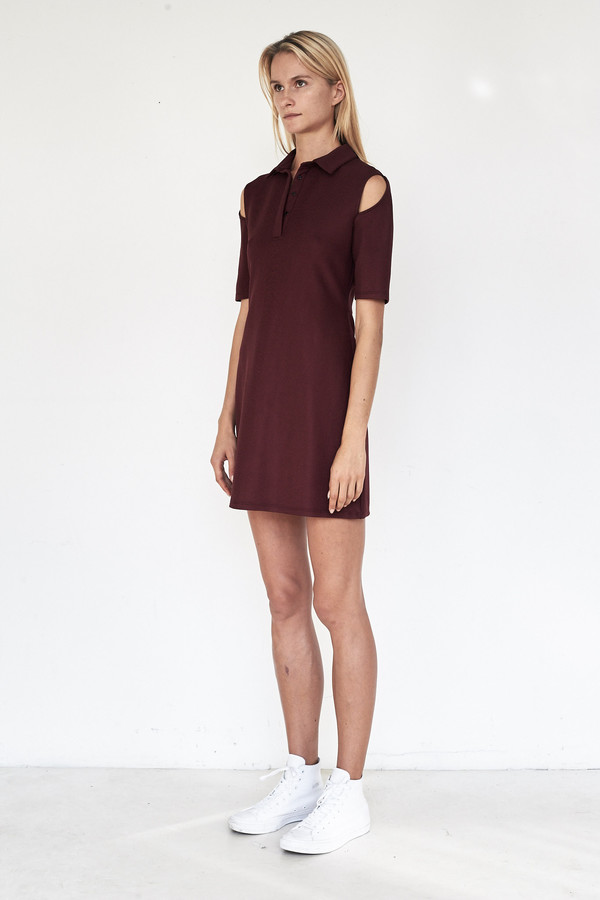 Tosia Pique Suspension Polo Dress Tosia Pique Suspension Polo Dress