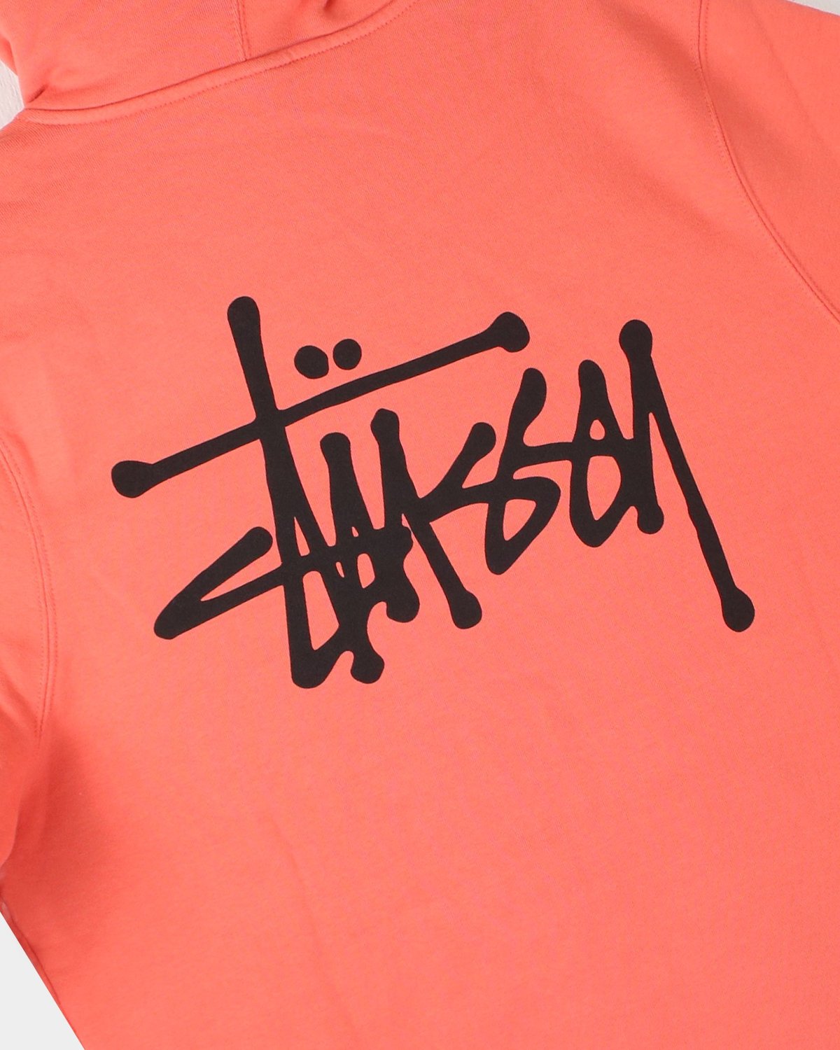 Orange stussy hoodie Clearance