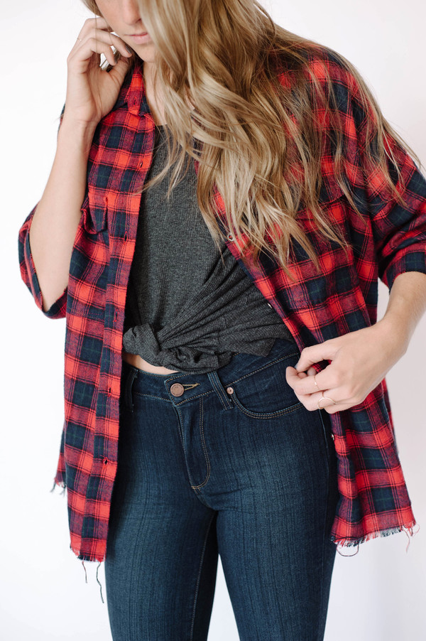 Sunday Supply Co. Fringe Plaid Sunday Supply Co. Fringe Plaid