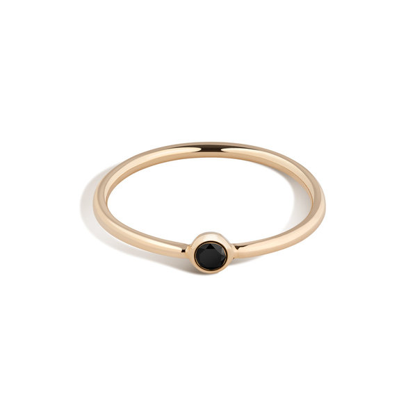Shahla Karimi 14K Gold Subway Fine Ring - Local Stop Shahla Karimi 14K Gold Subway Fine Ring - Local Stop