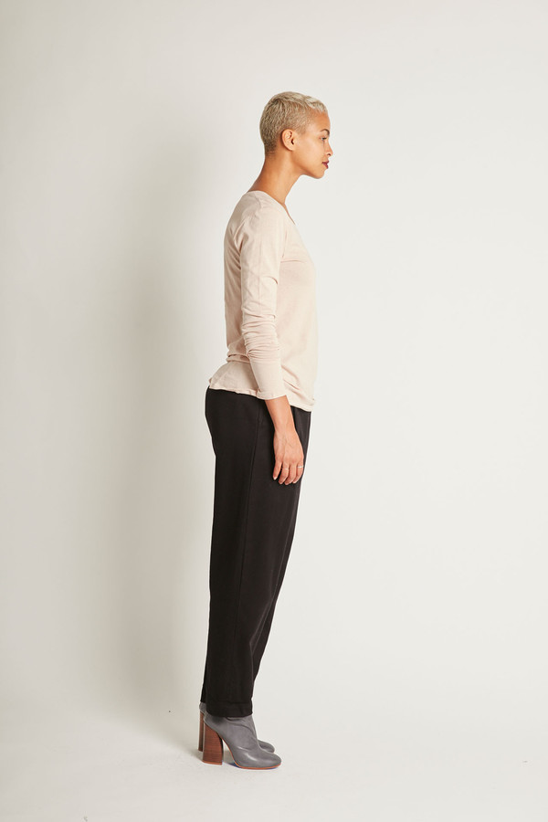 Kowtow Building Block Long Sleeve Top in Blush Kowtow Building Block Long Sleeve Top in Blush