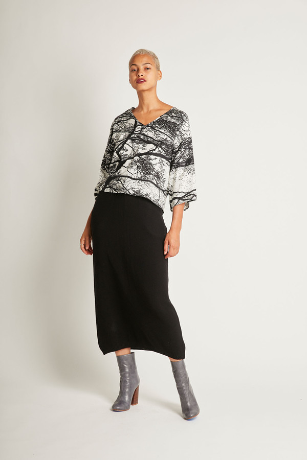 Kowtow Freeway Skirt in Black Kowtow Freeway Skirt in Black
